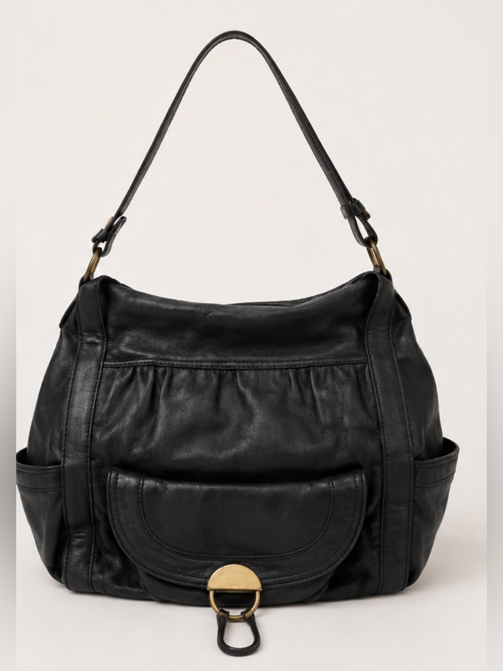 Kooba black leather handbag